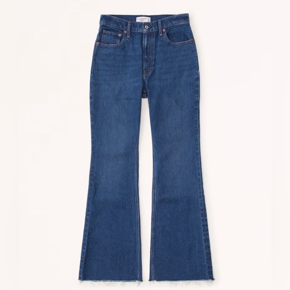 Abercrombie and Fitch High Rise Vintage Flare Jean - Picture 6 of 8
